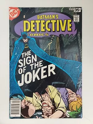 Buy Detective Comics #476 - Sign Of The Joker - Strange Apparitions - Classic Batman • 67.96£
