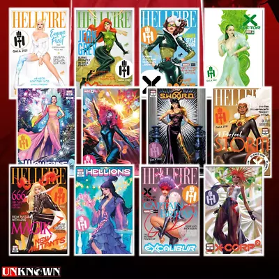 Buy Hellfire Gala Unknown Comics Variant Event 12 Pack Bundle (05/18/2022) • 66.36£