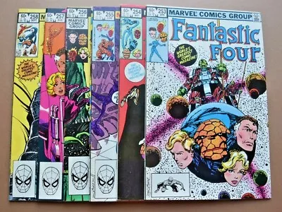 Buy Marvel Comics 1983 Fantastic Four #'s 253 254 255 256 257 258 ~ 6 Book Run Lot • 27.64£