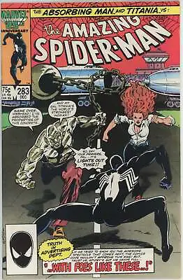Buy Amazing Spider Man #283 (1963) - 7.5 VF- *1st Appearance Mongoose* • 5.35£
