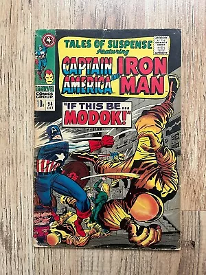 Buy Tales Of Suspense #94 1967 1st Appearance Modok! TOS 94 Iron Man Captain America • 47.50£