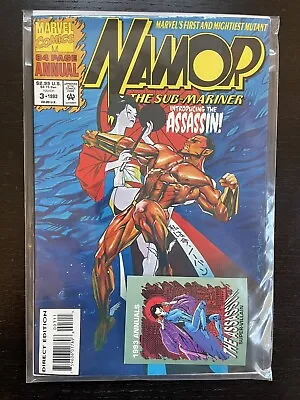 Buy VINTAGE NAMOR The Sub Mariner 1993 Annual Issue #3 FIRST APPEARANCE THE ASSASSIN • 3.75£