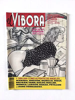 Buy El Vibora #133 1990 Spain Milo Manara Jaime Hernández  Gilbert Shelton • 11.92£