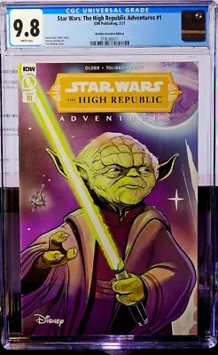 Buy Star Wars: The High Republic Adventures #1 Yoda CGC 9.8 Nathan Incentive 1:10 • 39.52£