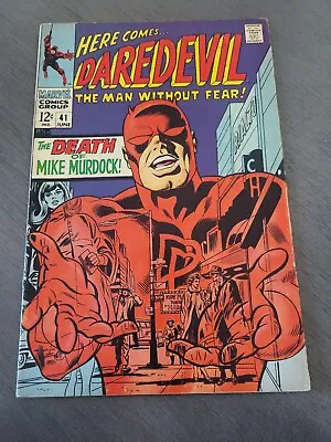 Buy Daredevil #41 - Death Of Mike Murdock  Brother  • 32.02£