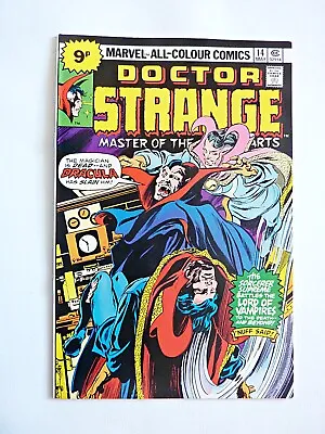 Buy Doctor Strange 14 Bronze Age Marvel Comics 1976 VFN+ Dracula • 10£