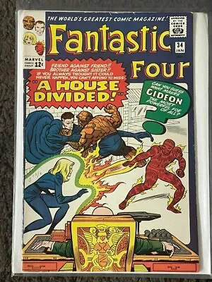 Buy Fantastic Four #34 (RAW 5.0-6.0 - MARVEL 1964) (ITEM VIDEO!) Stan Lee. Kirby. • 238.30£