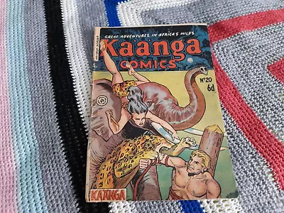 Buy Kaanga Comics Number 20 John Edwards Publishing Australia 1950's Box 15 • 7£