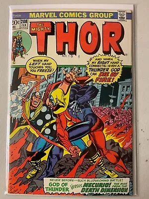Buy Thor #208 1st Mercurio The 4-D Man 6.0 (1973) • 6.43£