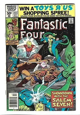 Buy Fantastic Four #223 (Marvel Comics) Newsstand Edition (FF22302) • 3.16£