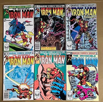 Buy Invincible Iron Man #163 #164 #165 #166 #167 #168 - (1982) - (FI/VF) • 15.76£