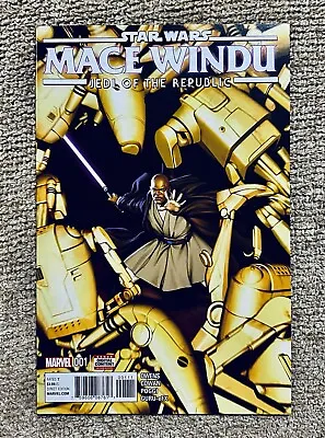 Buy STAR WARS: MACE WINDU: JEDI OF THE REPUBLIC #1, (2017), Marvel, NM, 9.6-9.8 • 7.90£