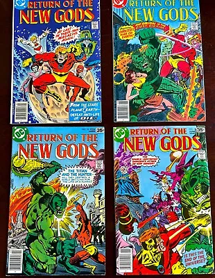 Buy Return Of The New Gods #12 #13 #16 #18  FOUR BRONZE  DC 1978 COMICS • 7.99£