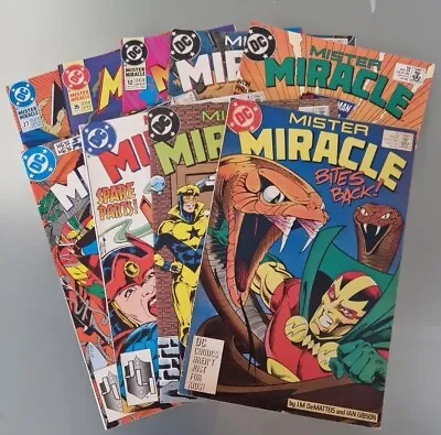 Buy DC Comics - Mister Miracle Bundle ×9 - Copper Age - 1988 - FN • 7.95£