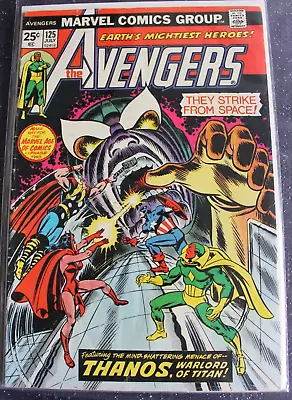 Buy Avengers #125 Cover Appearance Of Thanos John Romita Sr 1974 • 14.95£