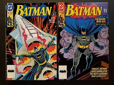 Buy Batman #466 & 468 NM- (DC,1991) Tim Drake Linx & King Snake!  No More Heroes!  • 2.28£