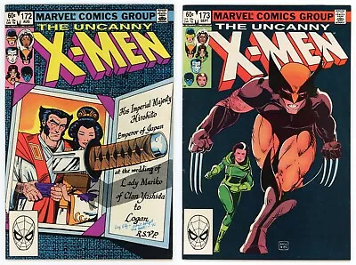 Buy Uncanny X-Men #172 & #173 (FVFNM) 1st New Storm 2-Part Story Set Lot 1983 Marvel • 18.98£