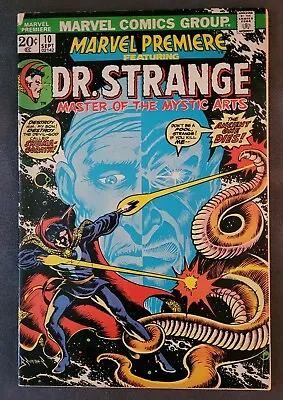 Buy Marvel Premiere #10, 1973; Doctor Strange; 1st Shuma-Gorath; Multiverse Madness • 47.65£