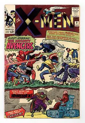 Buy Uncanny X-Men #9 GD 2.0 1965 1st Avengers/X-Men Crossover • 118.25£