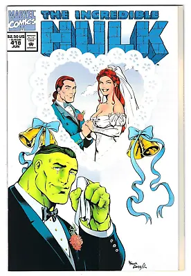 Buy Marvel Comics THE INCREDIBLE HULK #418 First Printing Die-cut Cover • 2.61£