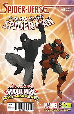 Buy Amazing Spider-man #11 Animation Variant (2015) Nm First Print Bagged & Boarded • 2£