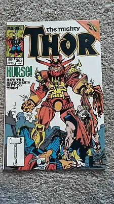 Buy Marvel Comics Journey Into Mystery The Mighty Thor - Number 363 - JAN 1986 • 10£