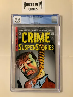 Buy Crime Suspenstories (1992) #  20 CGC 9.6 1997 • 180£