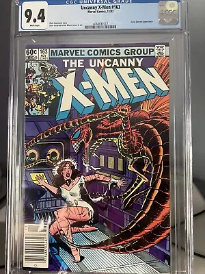 Buy X-Men #163 (1982) CGC 9.4 WP Newsstand. Kitty Pryde/Brood. New Slab. • 39.42£