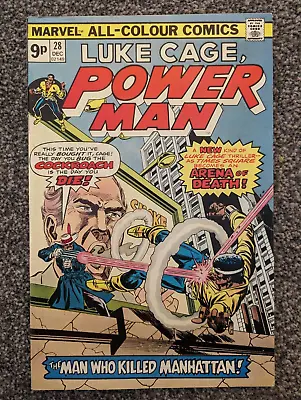 Buy Luke Cage Power Man 28. Marvel 1975. 1st Cockroach Hamilton. Combined Postage • 2.49£