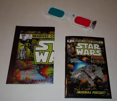 Buy 2017 IDW Star Wars Empire Strikes Back Marvel Micro Comic #41 3-D Poster/Glasses • 6.32£