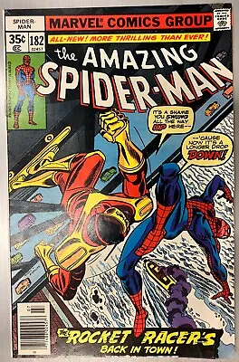 Buy Amazing Spider-Man #182 (1978) KEY Peter Parker Proposes To Mary Jane Watson-FN • 11.85£