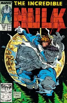 Buy Marvel Comics The Incredible Hulk Vol 1 #344A 1988 7.0 FN/VF 🔑 • 29.72£