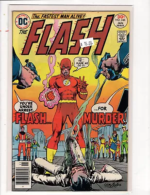 Buy The Flash #246,248,249,250,251,252 (lot) 1977 Dc Comics • 31.53£
