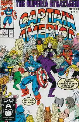 Buy Captain America (1st Series) #390 VF; Marvel | Superia Stratagem 4 - We Combine • 1.97£