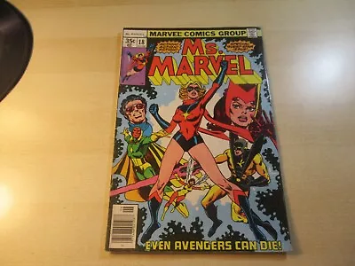 Buy Ms. Marvel #18 Mid Higher Grade 1st Full Appearance Mystique Avengers Crossover • 217.42£