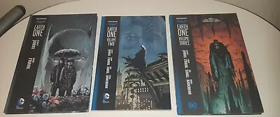 Buy BATMAN EARTH ONE VOLUMES 1 2 & 3 Graphic Novels Hardback Full Set Compete Story • 29.99£