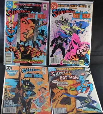 Buy World's Finest 290 291 292 293 Batman Superman FN-VF Comic Lot Newsstand • 7.91£