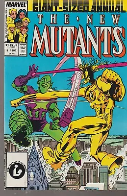 Buy Marvel Comics New Mutants Annual #3 (1987) 1st Print F • 3.95£
