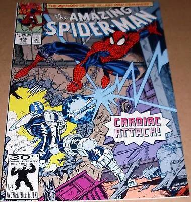 Buy  Amazing Spider-Man #359 Marvel 1992 1st Cameo Appearance Carnage Cletus Kasady • 16.08£