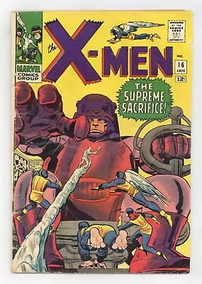 Buy Uncanny X-Men #16 FR/GD 1.5 1966 • 47.45£