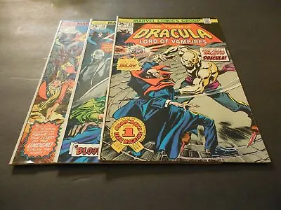 Buy 3 Issues Tomb Of Dracula #37-39 1975 Bronze Age Marvel Comics            ID:5452 • 22.14£