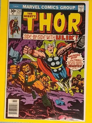 Buy The Mighty Thor - Chaos Kingdom Of Trolls - Vol 1 Nov 1976 # 253 - Pristine Copy • 14.76£