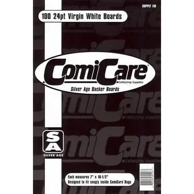 Buy Comic Care Silver Age Comic Book Backing Boards 7  X 10 1/2  • 20.25£