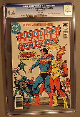 Buy Justice League Of America #179 FIRESTORM Joins 1980 Zatanna STARLIN-c CGC NM 9.4 • 71.51£