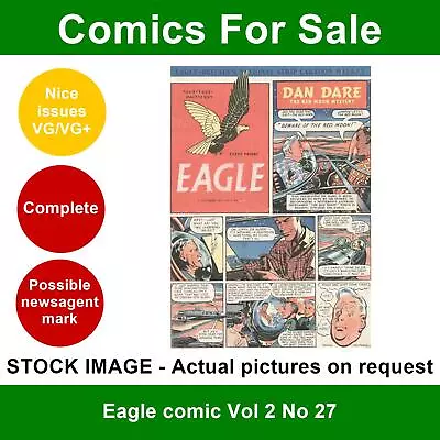 Buy Eagle Comic Vol 2 No 27 - VG/VG+ - 12 October 1951 - Soccer Feature • 7.99£