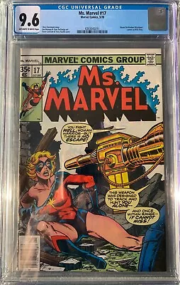 Buy Ms. Marvel #17 Cgc 9.6 - Of/w - Mystique Cameo • 71.15£