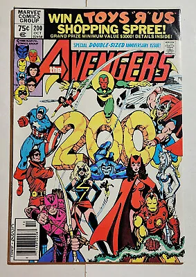 Buy AVENGERS #200 Double Sized Anniversary, 1980 • 7.06£
