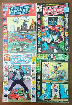 Buy Justice League Of America #90-99 - Lot Solomon Grundy Neal Adams Deadman Dr Fate • 55.33£