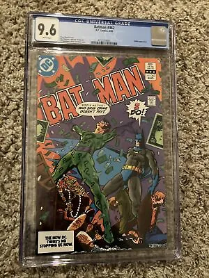 Buy Batman #362 CGC Universal 9.6 WHITE Pages - Riddler App ID • 71.15£
