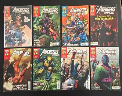 Buy Bundle 8x The Avengers United Marvel Collectors Edition Comics - 75-82 • 16.99£